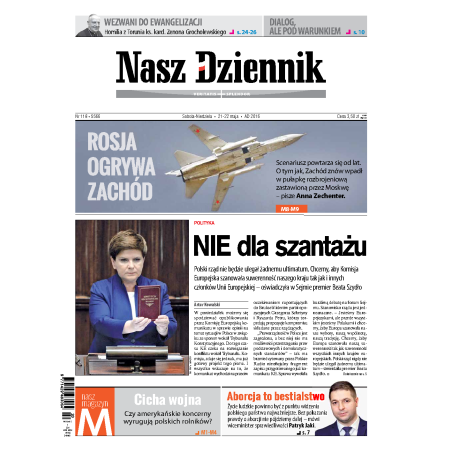Nasz Dziennik z dnia 21.05.2016 wydanie PDF