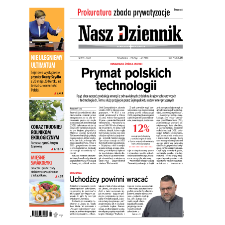 Nasz Dziennik z dnia 23.05.2016 wydanie PDF