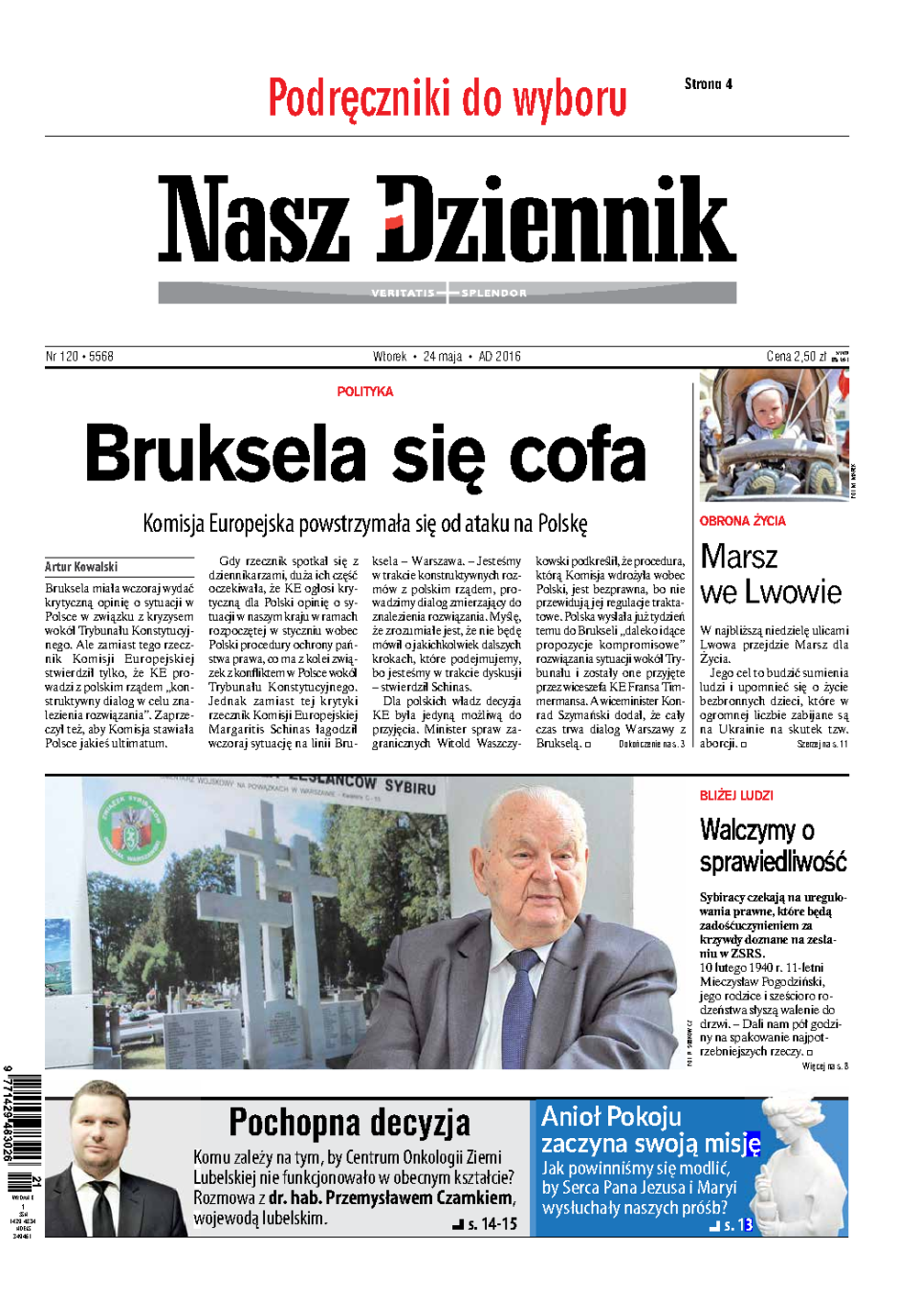 Nasz Dziennik z dnia 24.05.2016 wydanie PDF