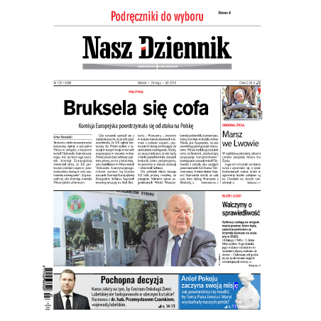Nasz Dziennik z dnia 24.05.2016 wydanie PDF