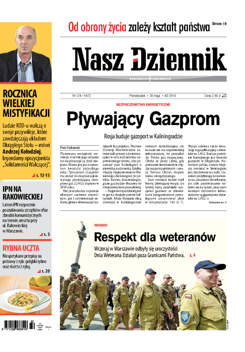 Nasz Dziennik z dnia 30.05.2016 wydanie PDF