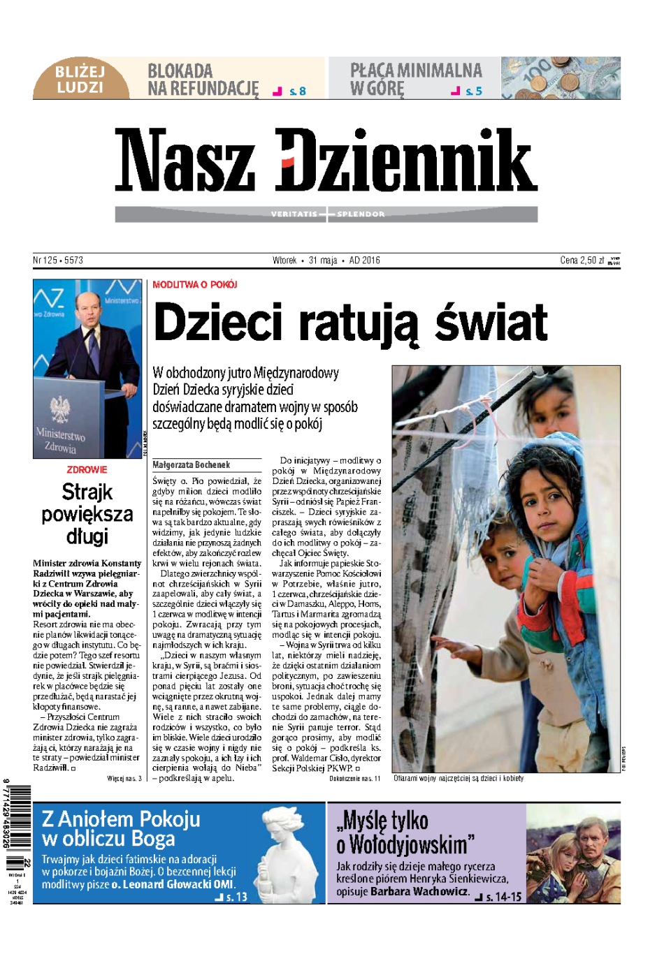 Nasz Dziennik z dnia 31.05.2016 wydanie PDF