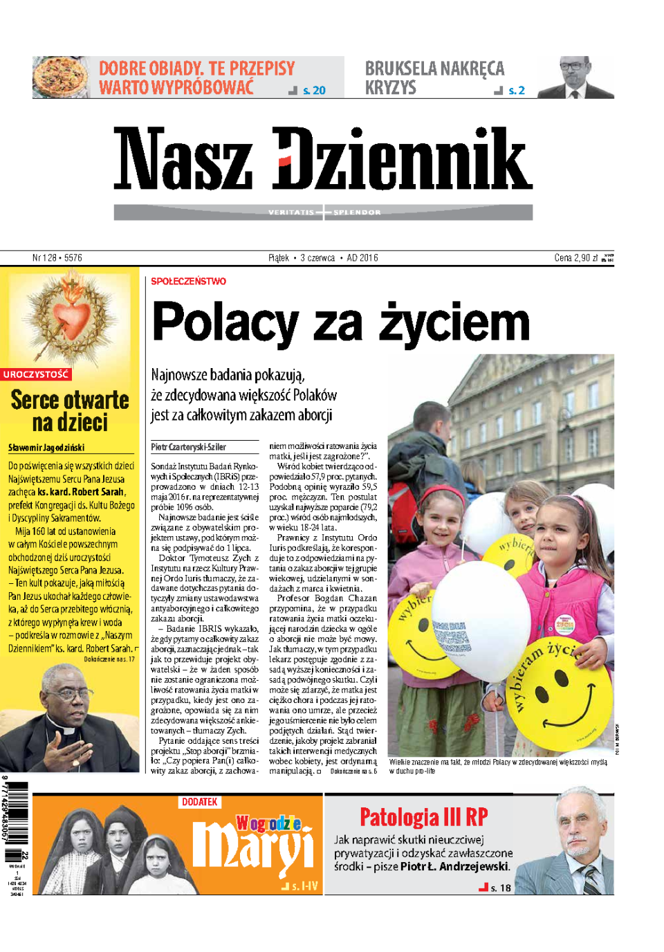 Nasz Dziennik z dnia 03.06.2016 wydanie PDF