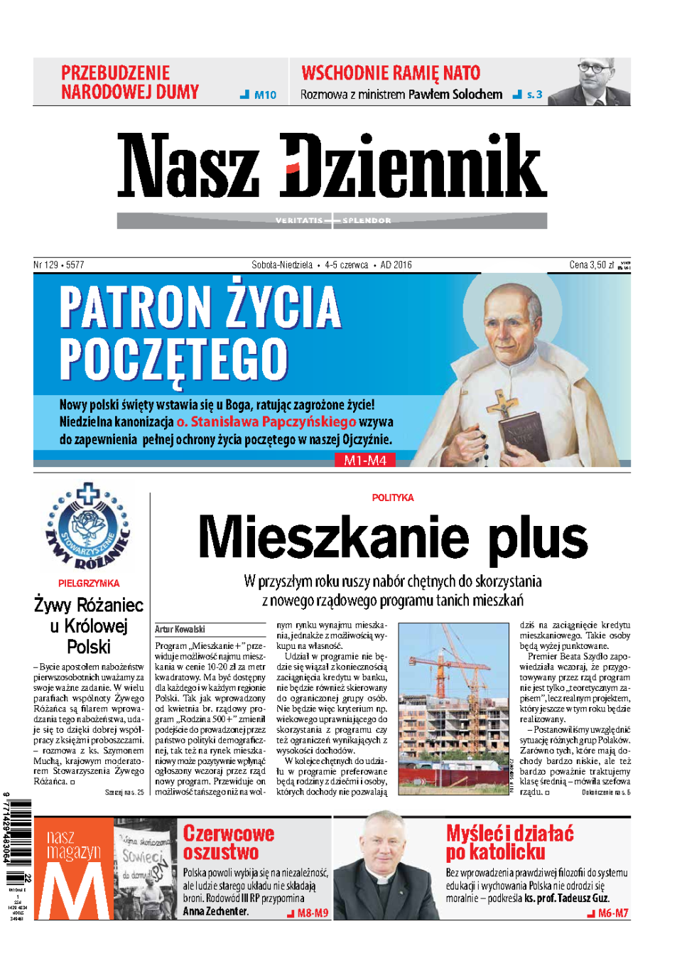 Nasz Dziennik z dnia 04.06.2016 wydanie PDF