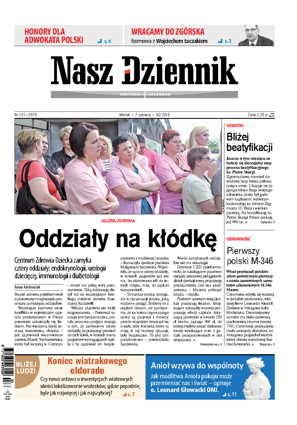 Nasz Dziennik z dnia 07.06.2016 wydanie PDF
