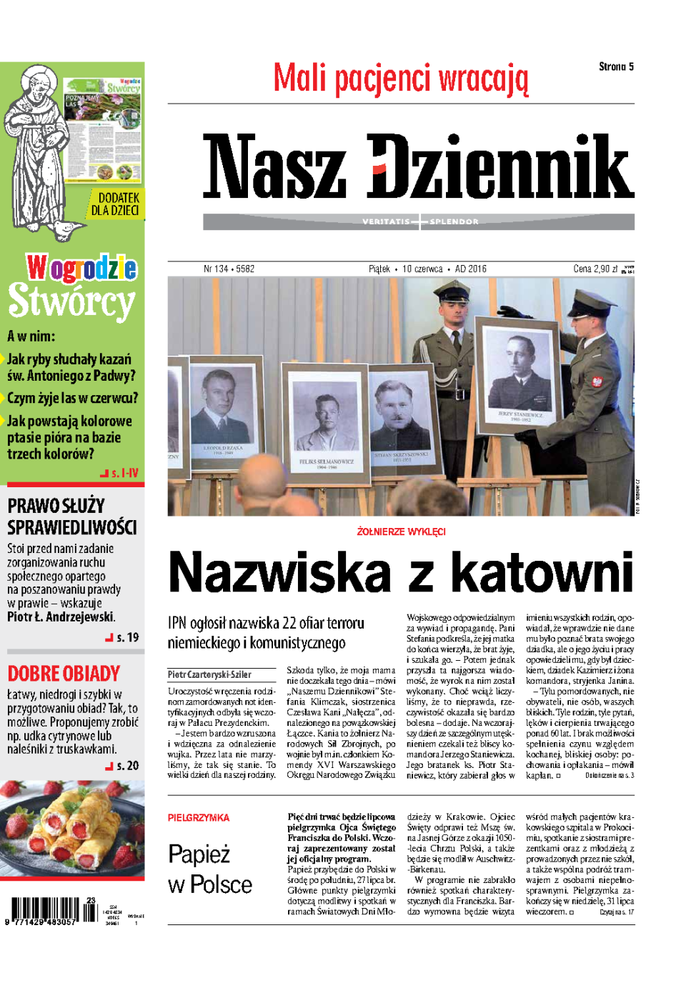 Nasz Dziennik z dnia 10.06.2016 wydanie PDF