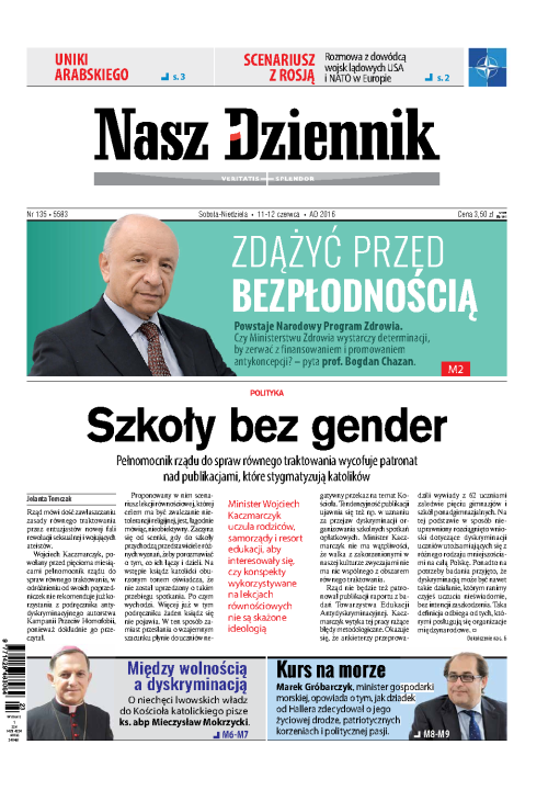 Nasz Dziennik z dnia 11.06.2016 wydanie PDF