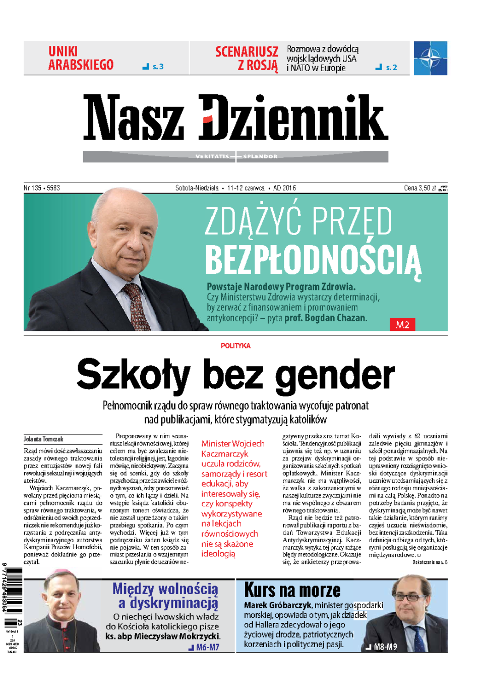 Nasz Dziennik z dnia 11.06.2016 wydanie PDF