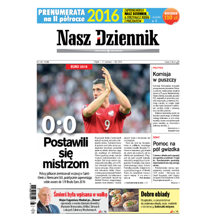 Nasz Dziennik z dnia 17.06.2016 wydanie PDF