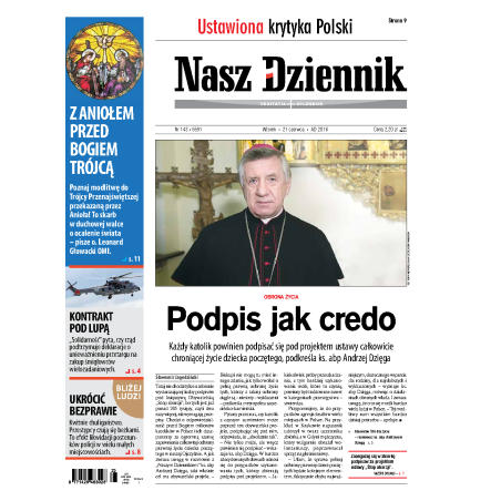 Nasz Dziennik z dnia 21.06.2016 wydanie PDF