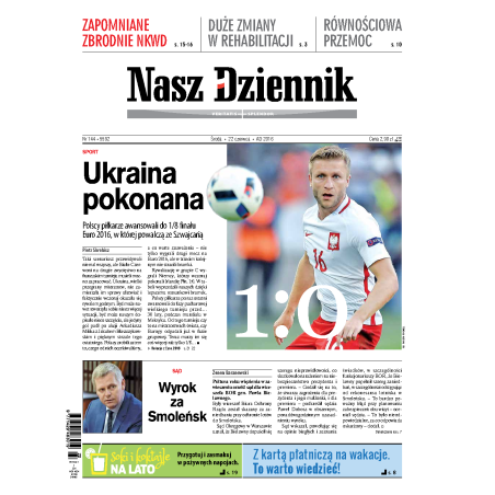 Nasz Dziennik z dnia 22.06.2016 wydanie PDF