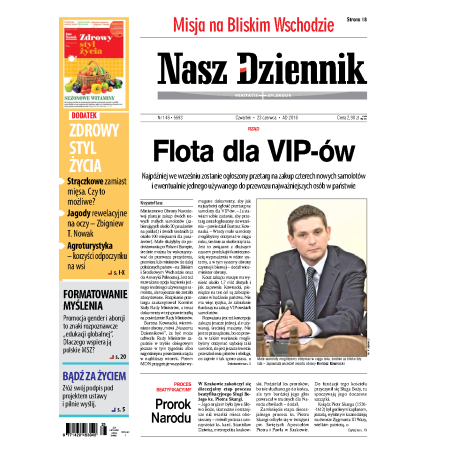 Nasz Dziennik z dnia 23.06.2016 wydanie PDF