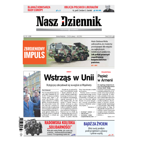 Nasz Dziennik z dnia 25.06.2016 wydanie PDF