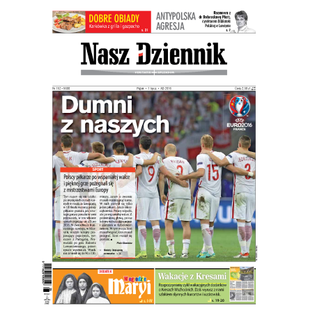 Nasz Dziennik z dnia 01.07.2016 wydanie PDF