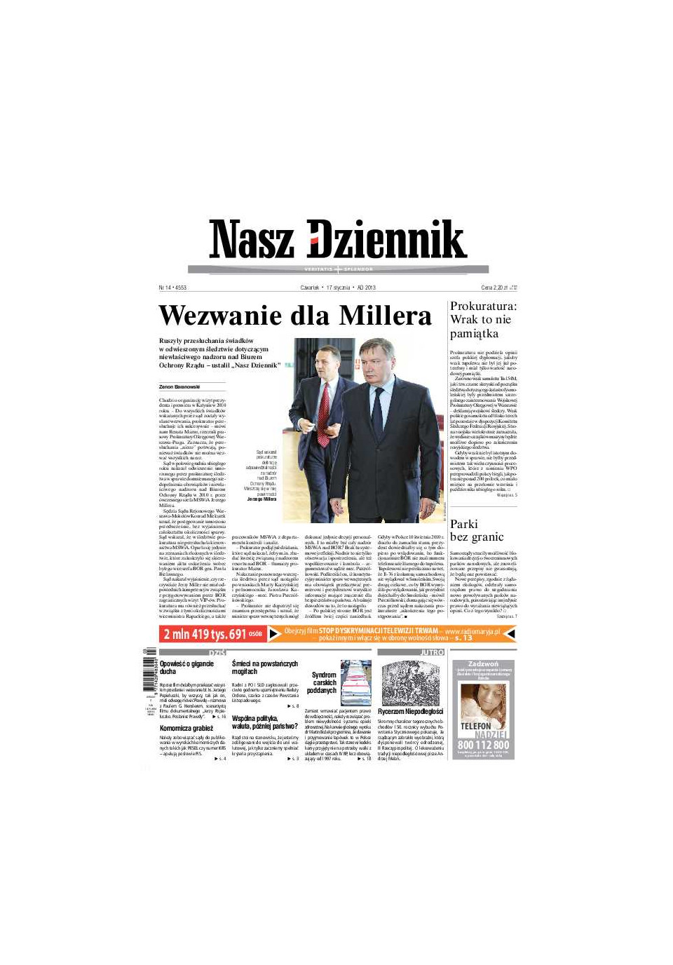 Nasz Dziennik z dnia 17.01.2013 wydanie PDF