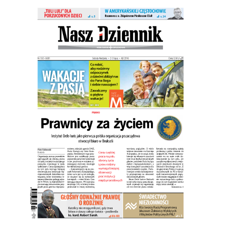 Nasz Dziennik z dnia 02.07.2016 wydanie PDF
