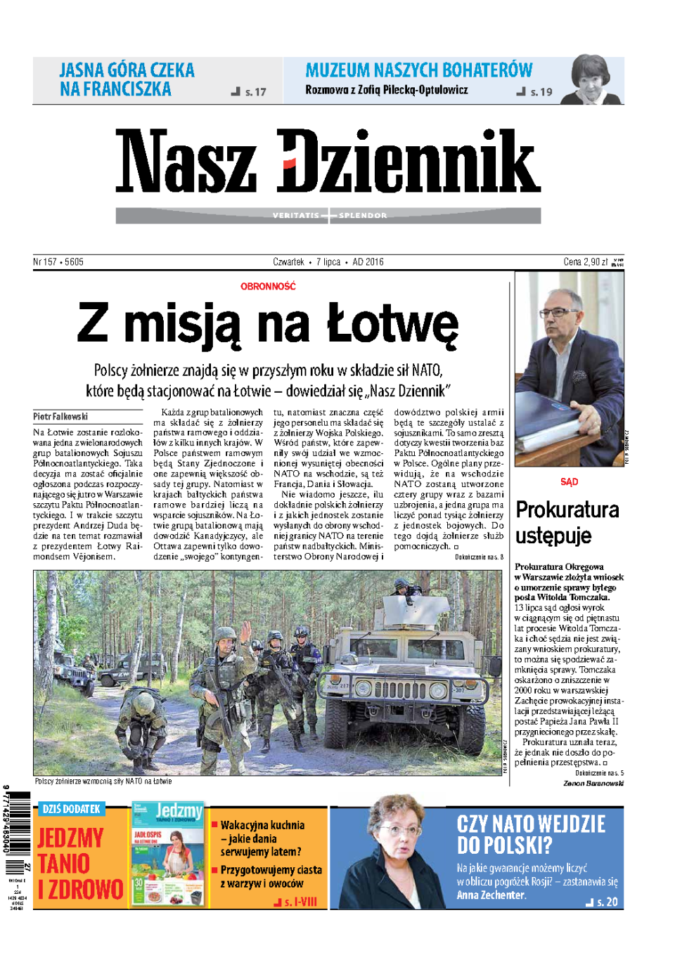 Nasz Dziennik z dnia 07.07.2016 wydanie PDF
