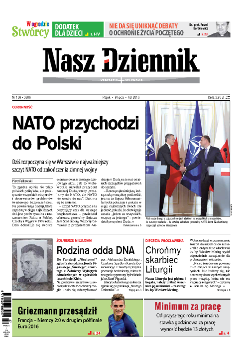 Nasz Dziennik z dnia 08.07.2016 wydanie PDF