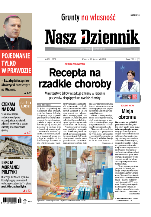 Nasz Dziennik z dnia 12.07.2016 wydanie PDF