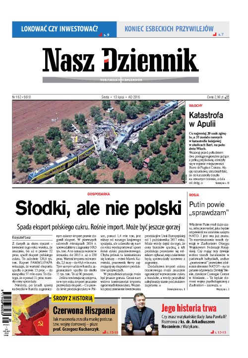 Nasz Dziennik z dnia 13.07.2016 wydanie PDF