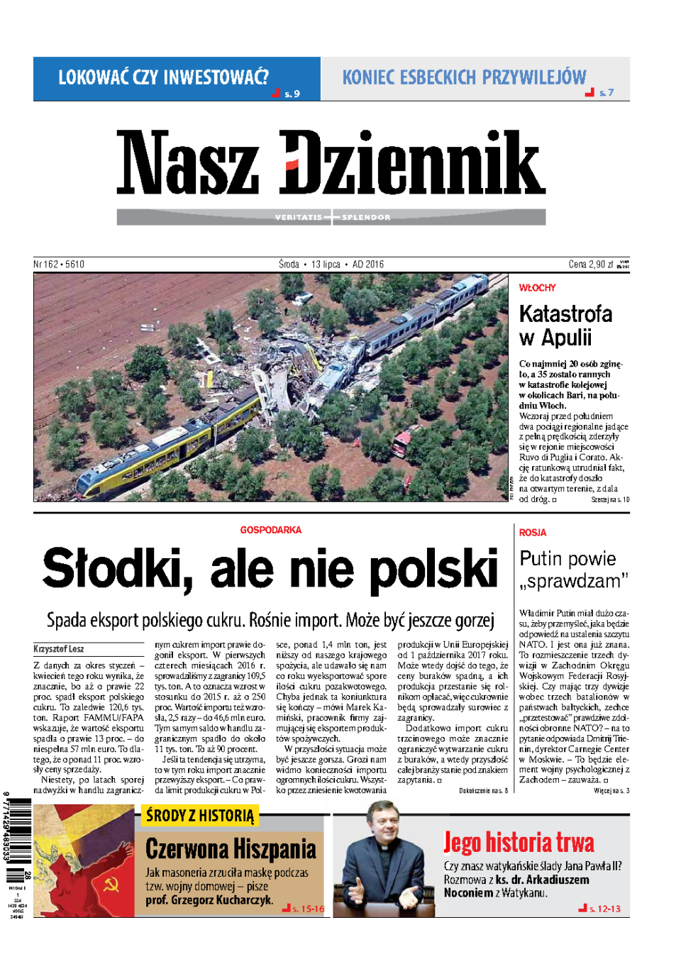 Nasz Dziennik z dnia 13.07.2016 wydanie PDF