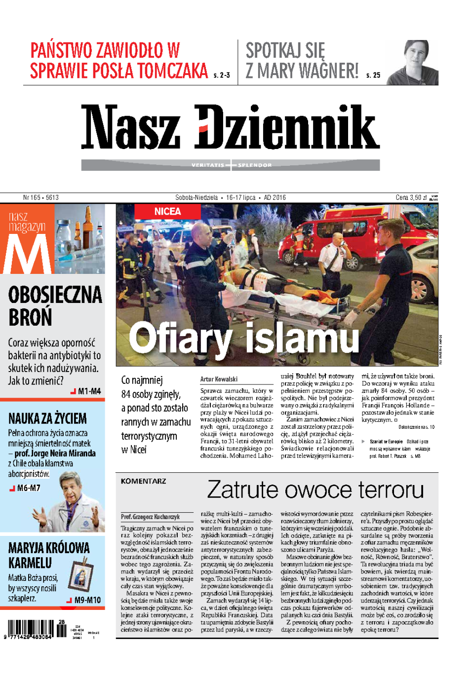 Nasz Dziennik z dnia 16.07.2016 wydanie PDF