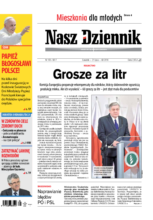 Nasz Dziennik z dnia 21.07.2016 wydanie PDF