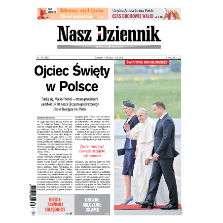 Nasz Dziennik z dnia 28.07.2016 wydanie PDF