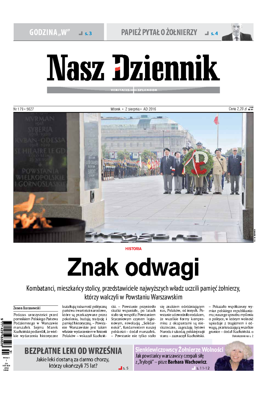 Nasz Dziennik z dnia 02.08.2016 wydanie PDF
