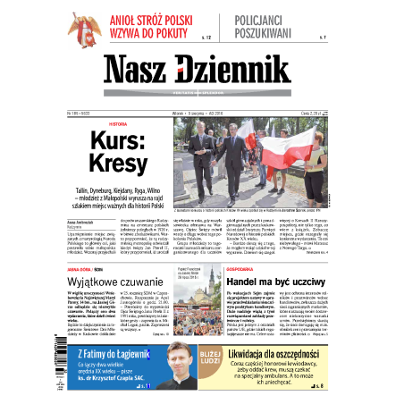 Nasz Dziennik z dnia 09.08.2016 wydanie PDF