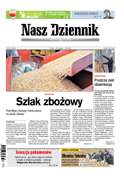 Nasz Dziennik z dnia 10.08.2016 wydanie PDF