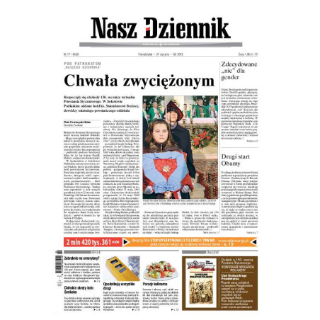Nasz Dziennik z dnia 21.01.2013 wydanie PDF