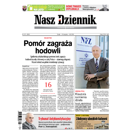 Nasz Dziennik z dnia 24.08.2016 wydanie PDF