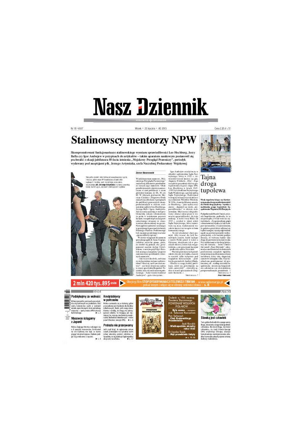 Nasz Dziennik z dnia 22.01.2013 wydanie PDF