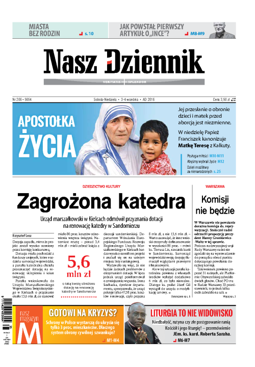 Nasz Dziennik z dnia 03.09.2016 wydanie PDF