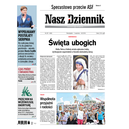 Nasz Dziennik z dnia 05.09.2016 wydanie PDF