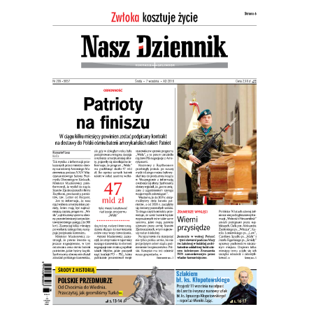 Nasz Dziennik z dnia 07.09.2016 wydanie PDF