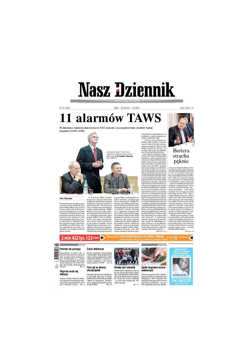 Nasz Dziennik z dnia 23.01.2013 wydanie PDF