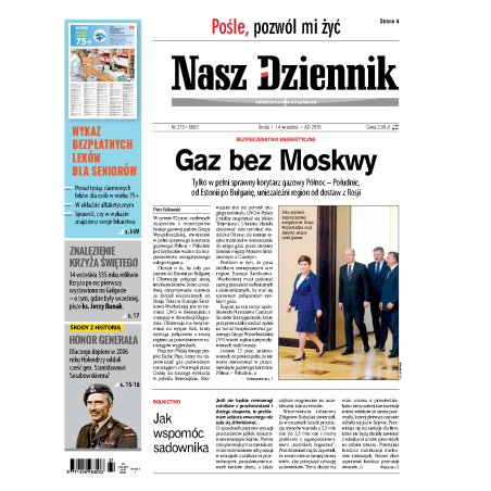 Nasz Dziennik z dnia 14.09.2016 wydanie PDF