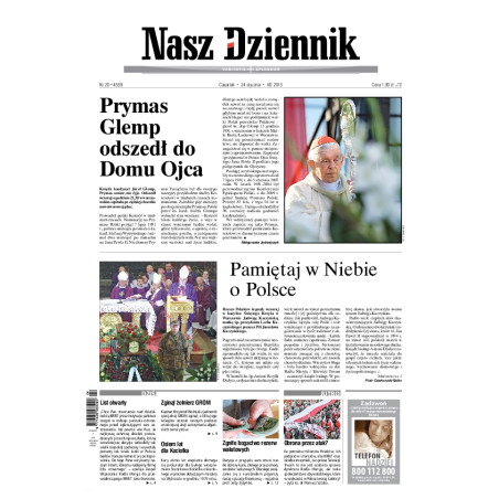 Nasz Dziennik z dnia 24.01.2013 wydanie PDF