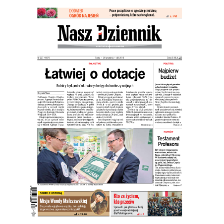 Nasz Dziennik z dnia 28.09.2016 wydanie PDF