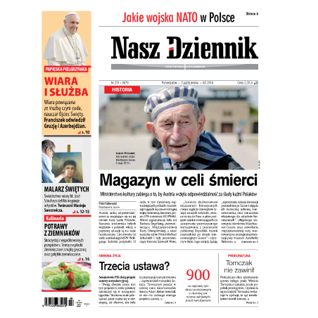 Nasz Dziennik z dnia 03.10.2016 wydanie PDF