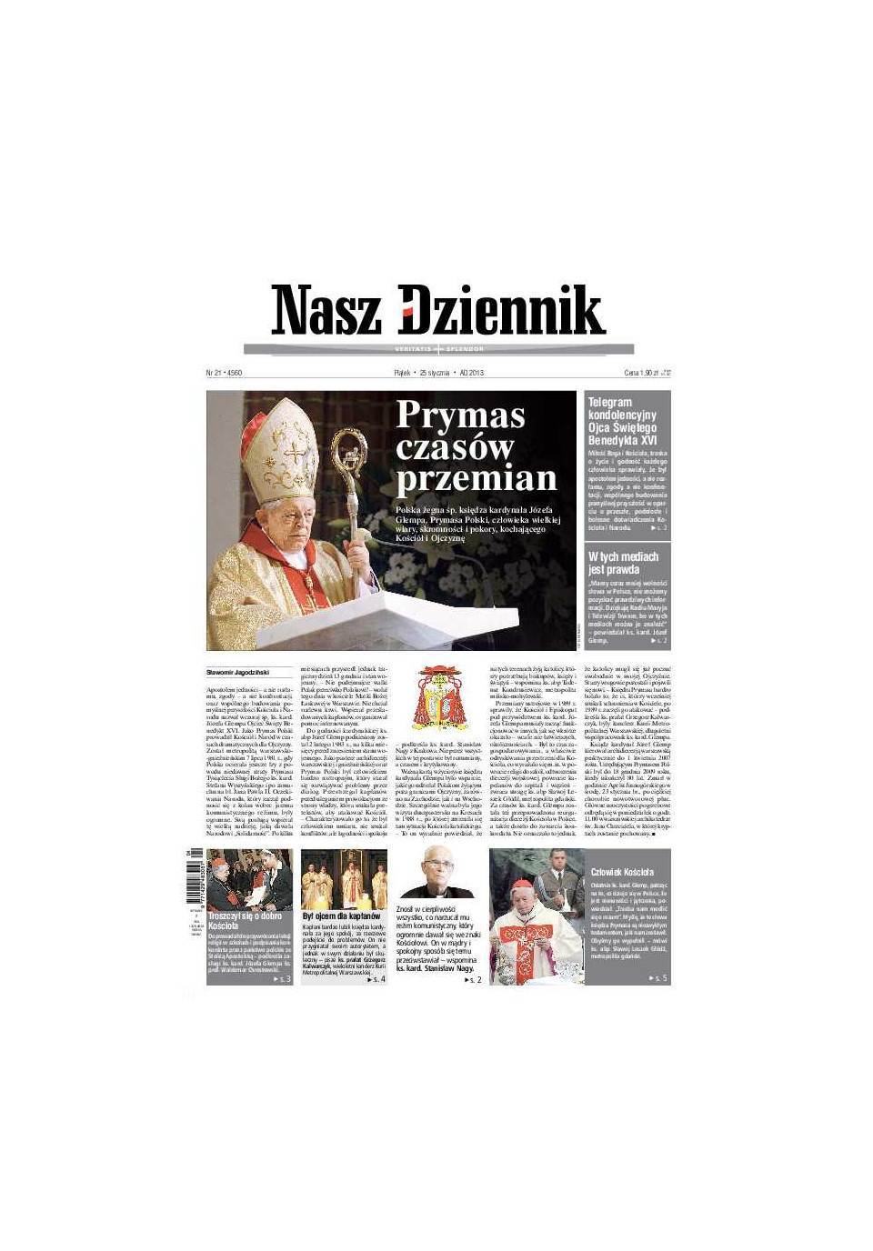 Nasz Dziennik z dnia 25.01.2013 wydanie PDF