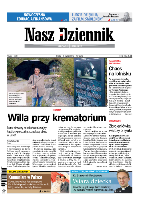 Nasz Dziennik z dnia 05.10.2016 wydanie PDF