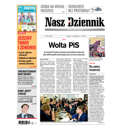 Nasz Dziennik z dnia 06.10.2016 wydanie PDF