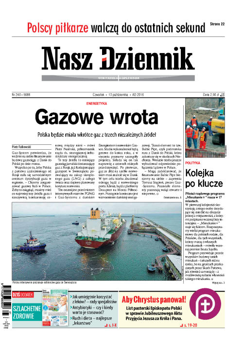 Nasz Dziennik z dnia 13.10.2016 wydanie PDF