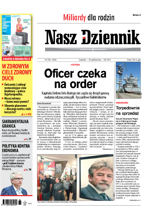 Nasz Dziennik z dnia 20.10.2016 wydanie PDF