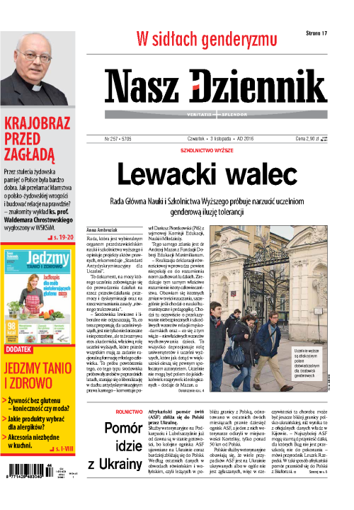 Nasz Dziennik z dnia 03.11.2016 wydanie PDF