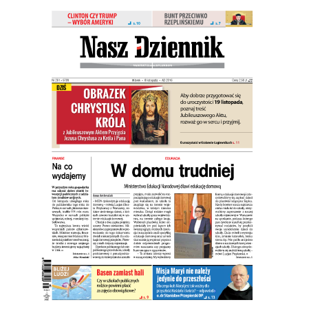 Nasz Dziennik z dnia 08.11.2016 wydanie PDF