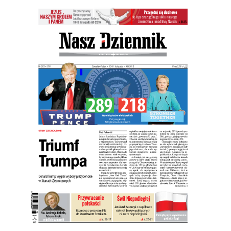 Nasz Dziennik z dnia 10.11.2016 wydanie PDF